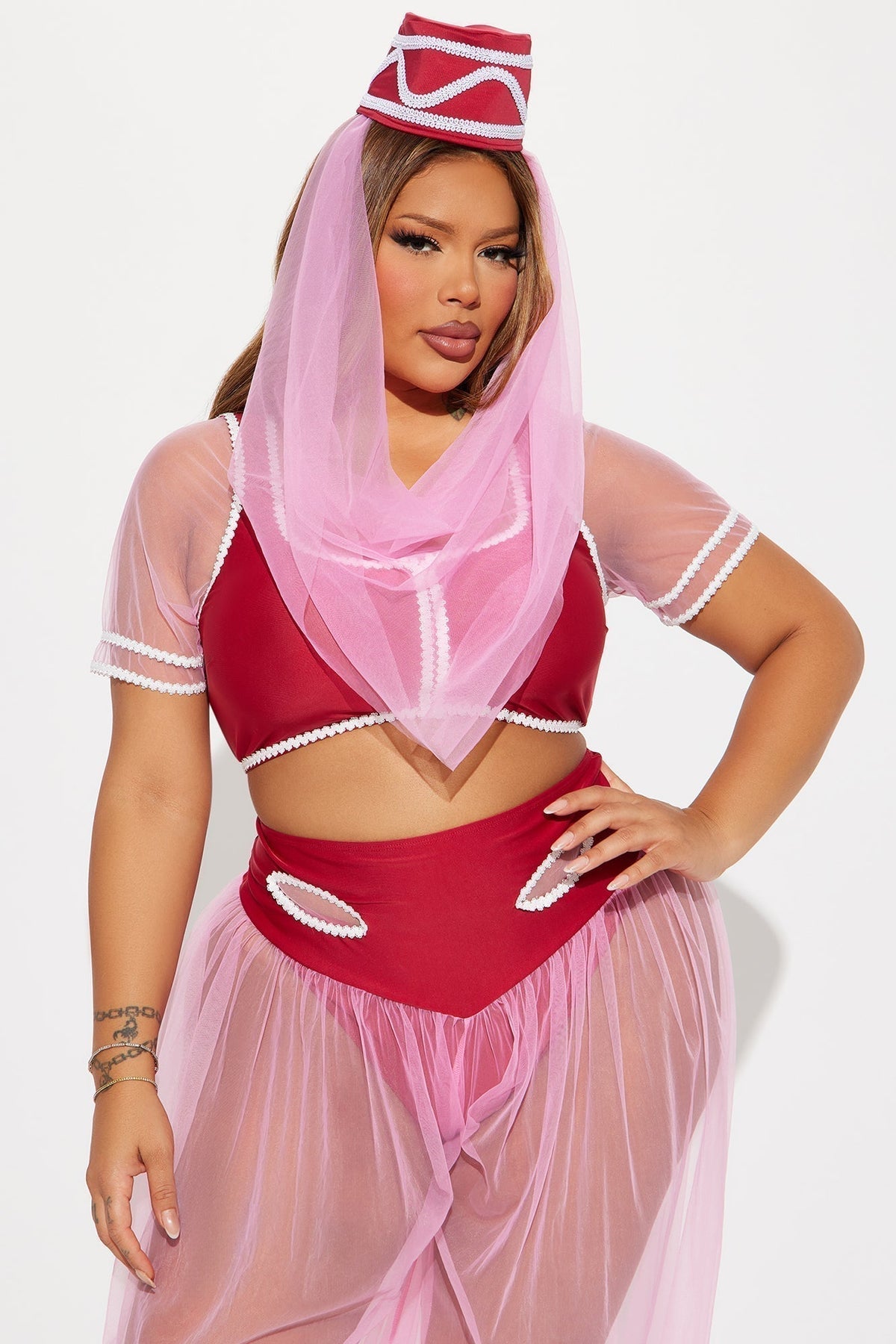 Genie Dreams 5 Piece Costume Set - Multi Color