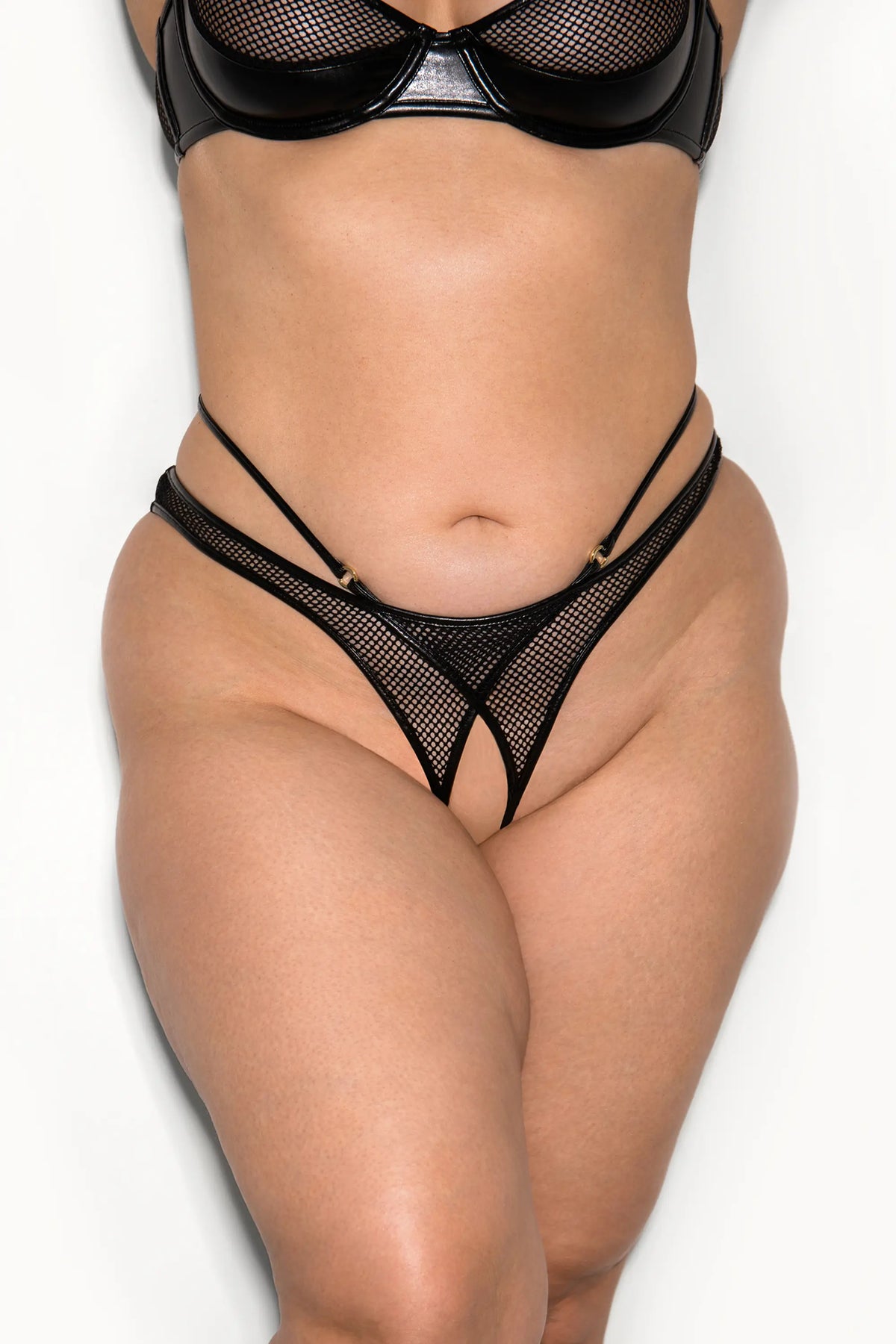 Dina Crotchless Panties