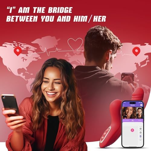 Vibrator Thrusting Dildo for Women Toendi G Spot Rose Toy Clitoral Stimulator Sex Toys Dildos Vibrator with 10 Vibration 7 Thrust Mode with Licking, Rabbit Vibrators Adult Sex Toy Couple AI Sync Games|B0BNHVM4C8