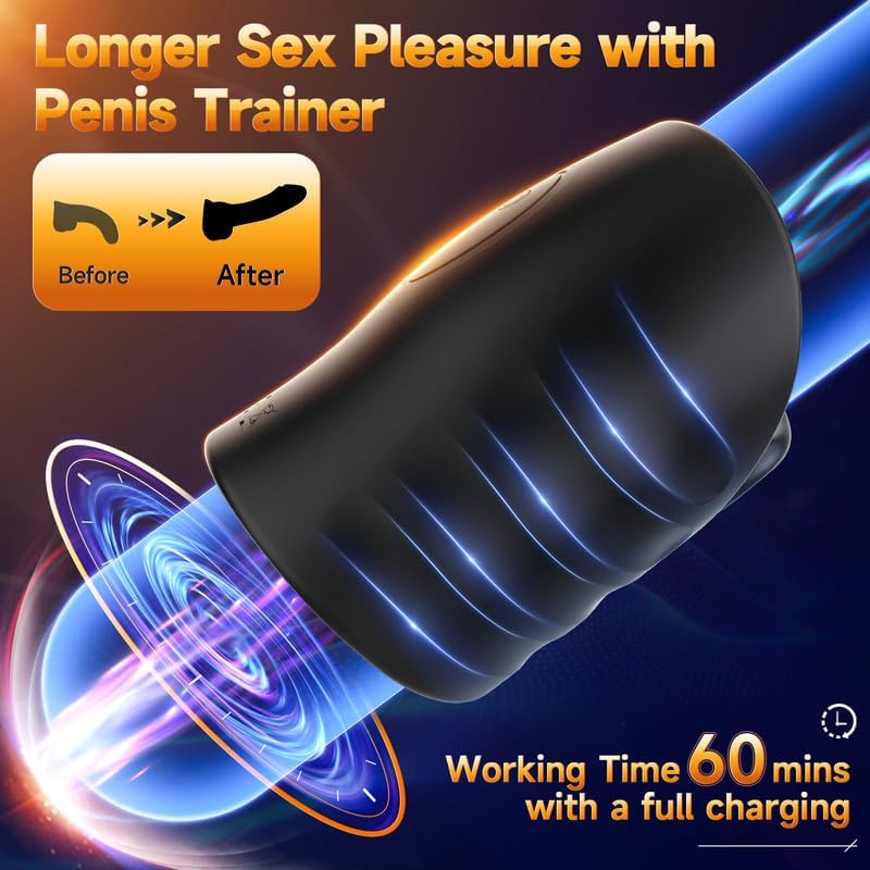 App-Controlled Male Vibrating Massager