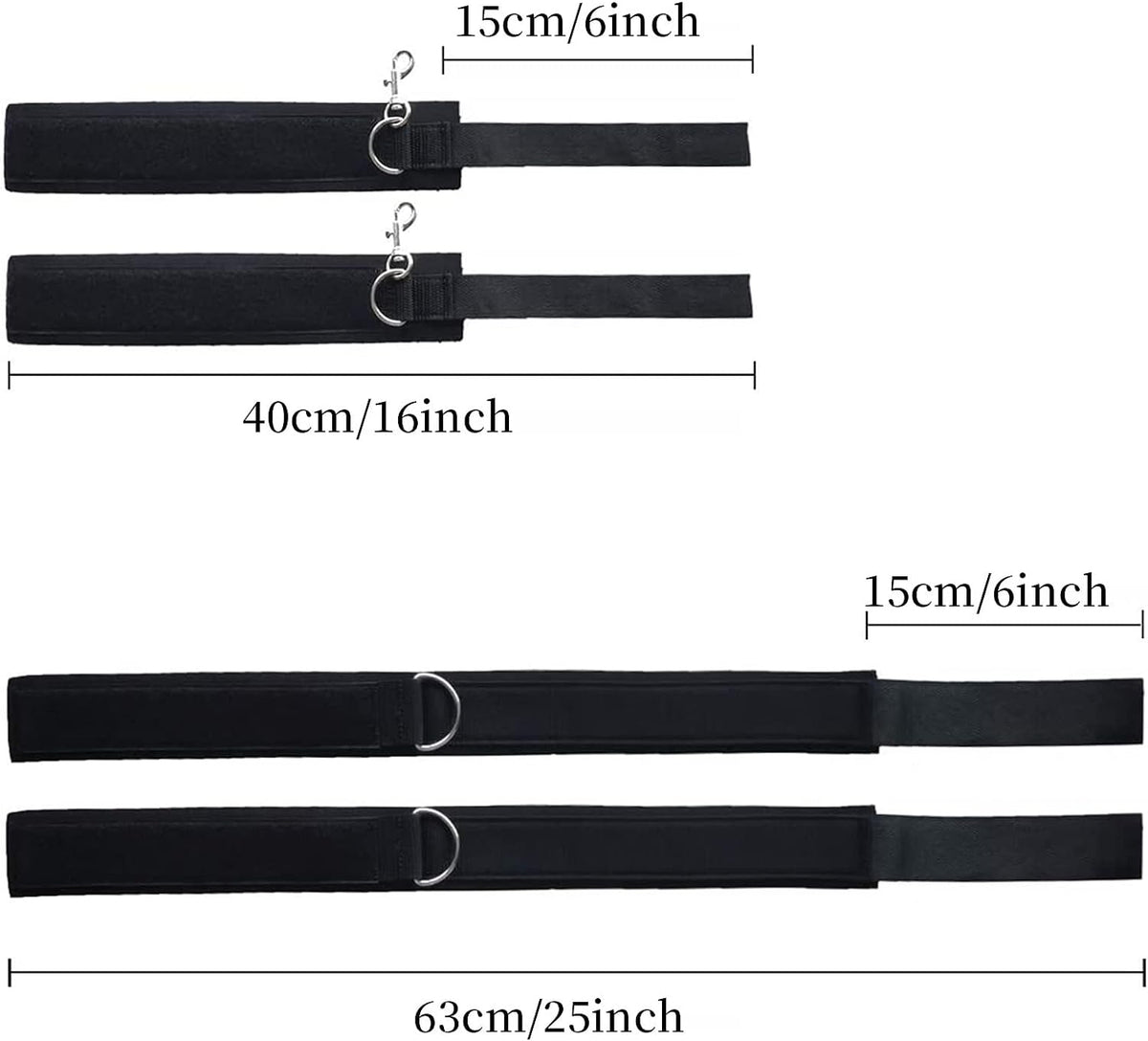 Wrist & Thigh Cuff Set