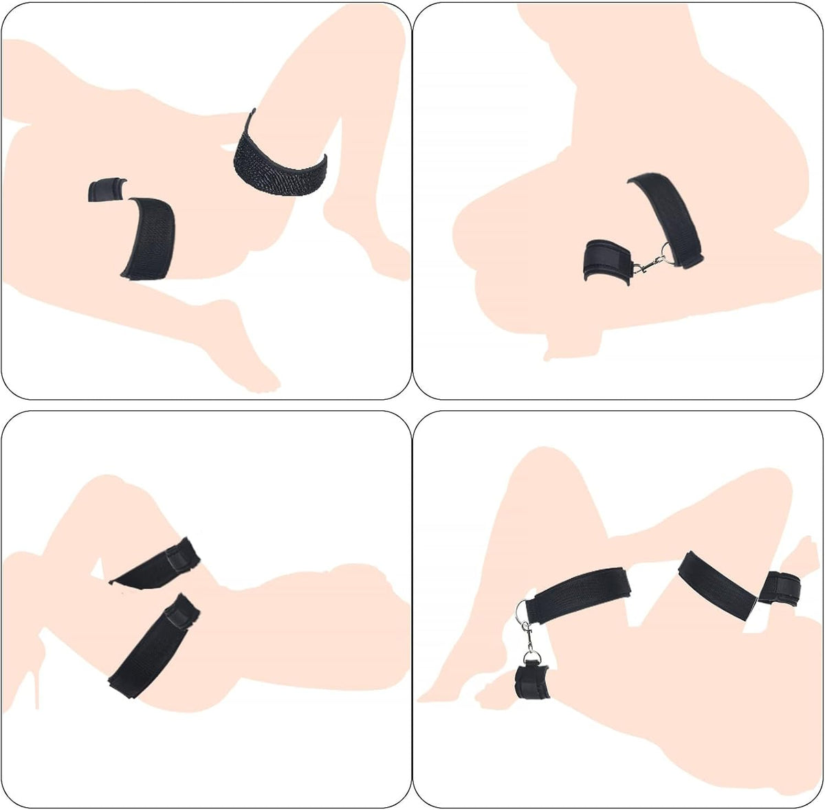 Wrist & Thigh Cuff Set