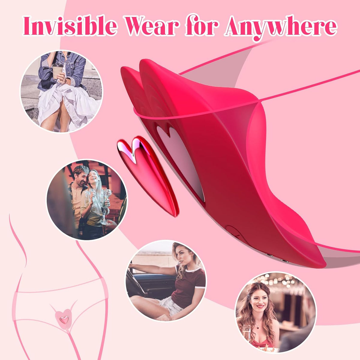 Wearable Smart Wellness Massager with Remote & App Control