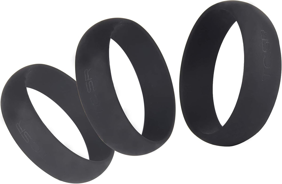 TCSR 6-Piece Silicone Ring Set