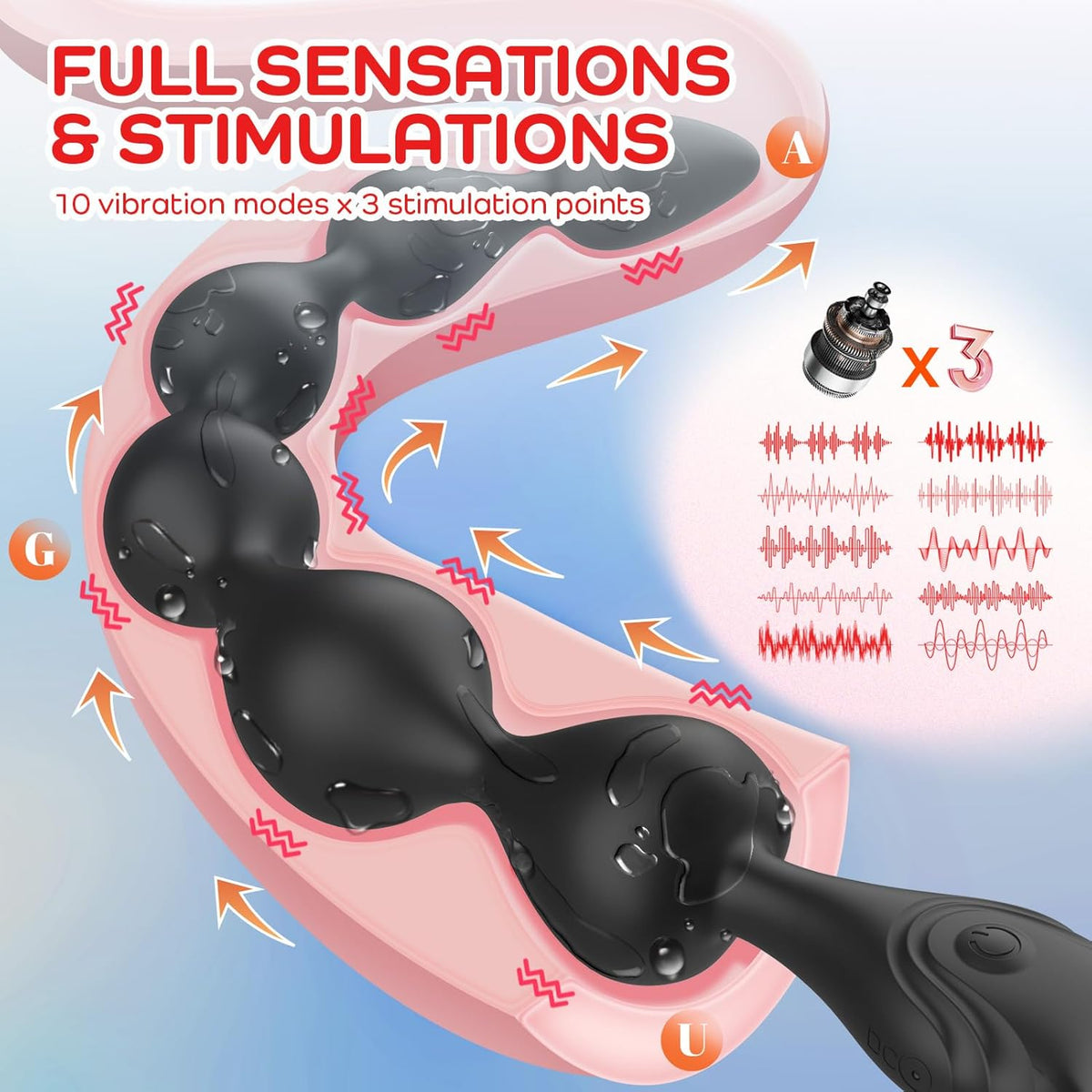 Ultra-Soft Vibrating Wellness Beads