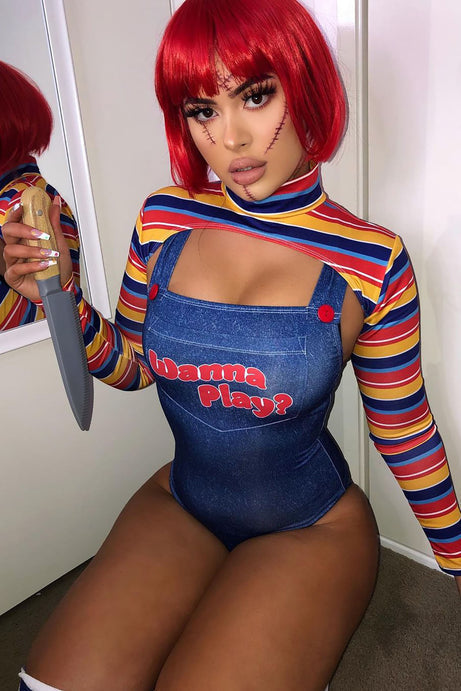 Evil Doll Costume Set