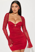 Beaded Mini Dress