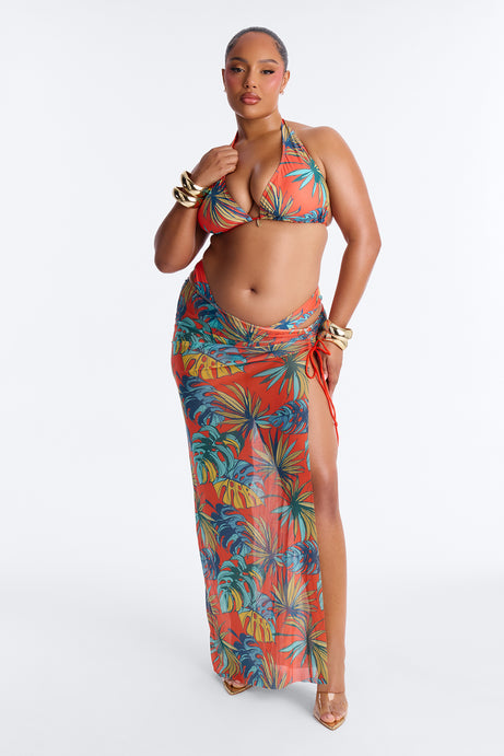 Tiki Bikini Set