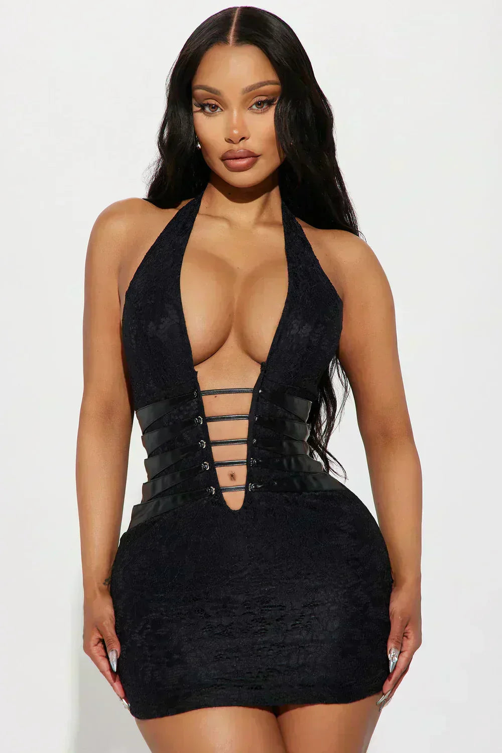 Lace Mini Dress