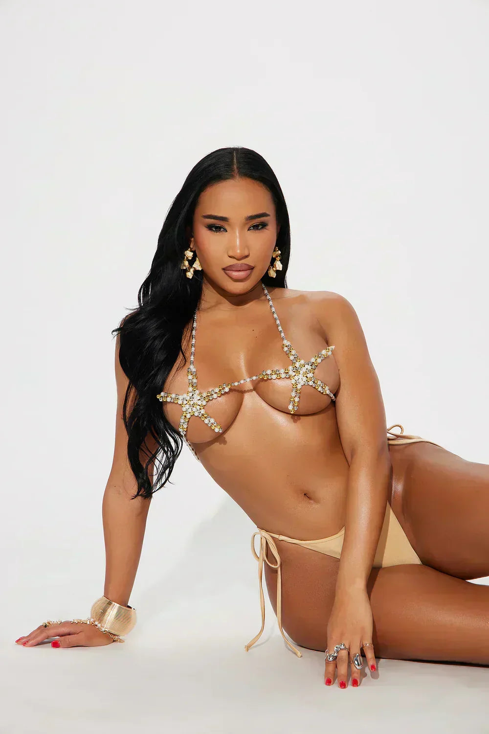 Embellished Bikini Set