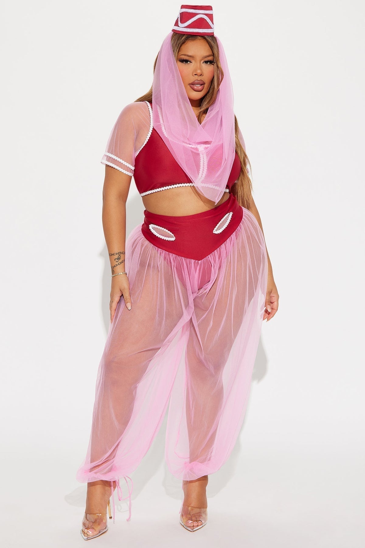 Genie Dreams 5 Piece Costume Set - Multi Color