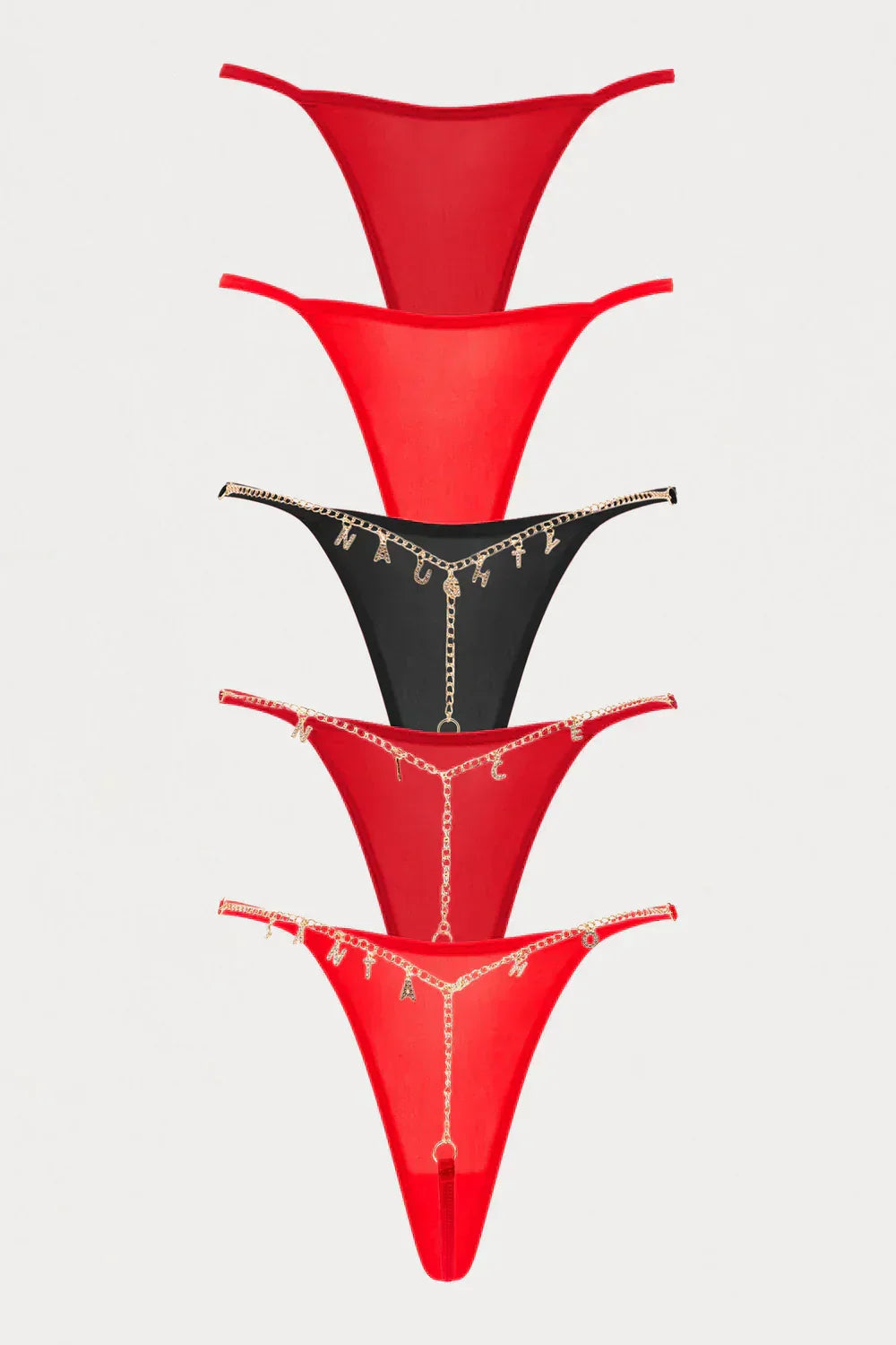 Charm Elegance 5-Piece Lingerie Set