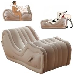 Sex Furniture Sofa Pillow with Automatic Air Pump, BDSM Sex Toys Inflatable Cushion for Couple Sexual Position Support Multifunctional Sofas|B0DBPSC6LG