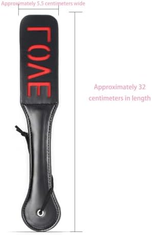 Double Layer Spanking Paddle PU Leather BDSM Whip Punishing Slave Fetish Role Play Erotic Sex Toy (Slave)|B0DPTZJV89