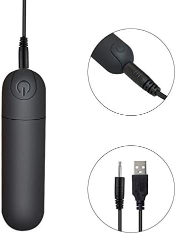 G Spot Bullet Vibrator Nipple Clitorals Stimulator USB Rechargeable for Travel - 10 Modes Portable Waterproof Mini Vaginal Anal Massager Adult Sex Toys for Women(Black)|B07G6Z6L9H