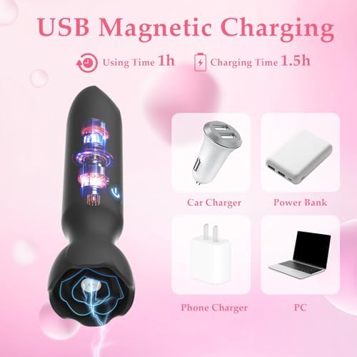 Mini Bullet Vibrator Adult Toys - Vibrators App Controlled Female Sex Toys with 9 Vibration Modes, Lipstick G Spot Dildo Clitoral Vibrator, Long Distance Discreet Vibrator for Women & Couples (Black)|B0D5YDP6Y5