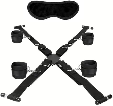 BDSM Spreader Bar Door Bondage Sex Restraints Kit with Position Straps Door Frame Bondage Kit SM Toys Sex Furniture for Bedroom Bondage Gear & Accessories|B0CP3RBXCQ