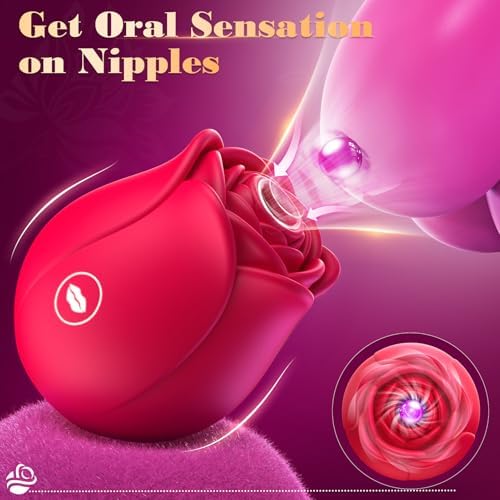 Rose Toy Women Sex Toys - BIG SHOCKED Adult Toys for Women Rose Sex Toy Clit Sucker Sucking Vibrator with 10 Suction Modes Vibrater Dildo Anal Couples Female Adult Toy Dildos Vibrators Jewelry|B0DFLG1JP9