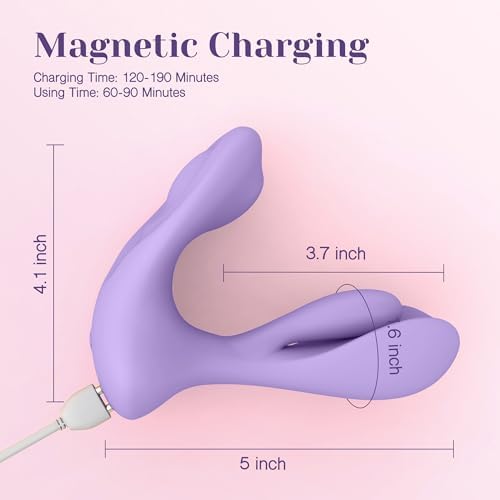 Tracy's Dog Vibrator for Women - Wearable Sex Toys with Clitoral Grinding & G-Spot Rotation for Dual Stimulation, 10 Vibration & 3 Rotation Modes, Remote Control Adult Toy for Solo & Couples, Swirlii|B0DG27ZZ7N