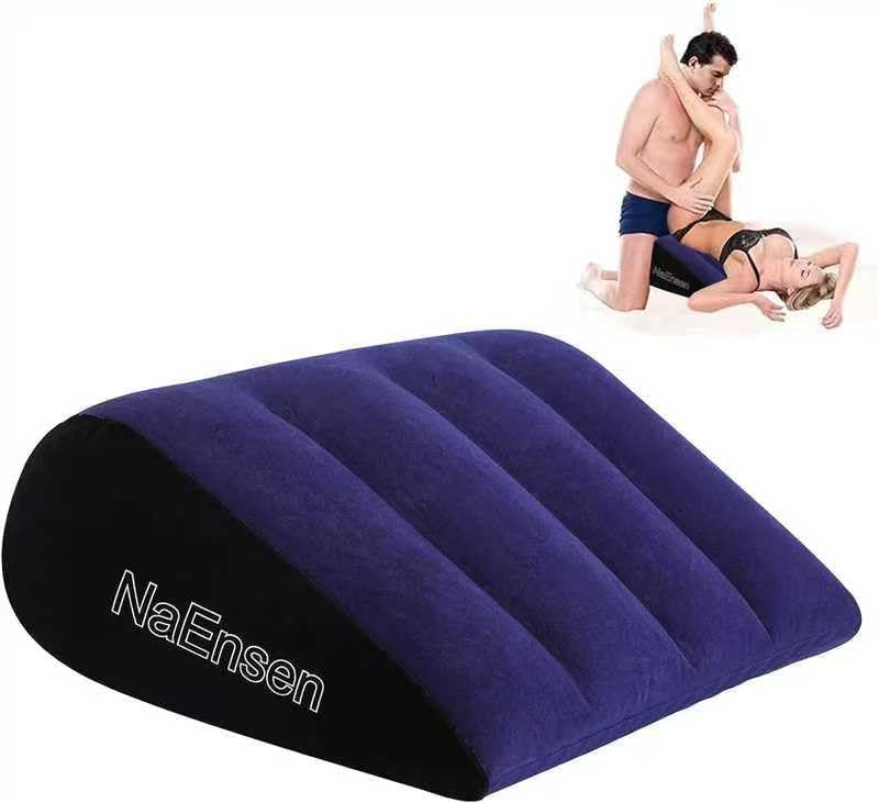 Sex Toys Adult Toys Pillow Position Cushion Triangle Inflatable Furniture Couples Toy Positioning for Deeper Position Support Pillow Men Women for Couples|B093C6PSCS