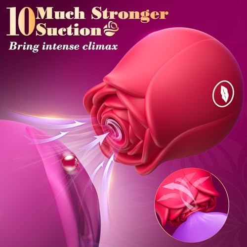 Rose Toy Women Sex Toys - BIG SHOCKED Adult Toys for Women Rose Sex Toy Clit Sucker Sucking Vibrator with 10 Suction Modes Vibrater Dildo Anal Couples Female Adult Toy Dildos Vibrators Jewelry|B0DFLG1JP9