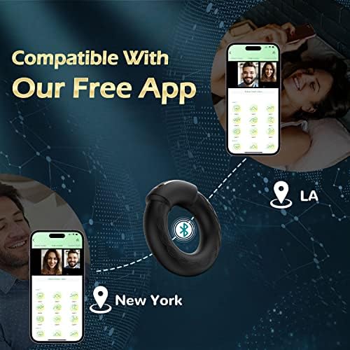 Vibrating Cock Ring, 9 Vibrations with Heating Penis Ring Vibrator Sex Toys for Men, Adult Toys Vibrating Penis Ring, Male Sex Toy for Couples, Cock Ring Vibrator, Adult Sex Toys & Games|B0C32Y98PY