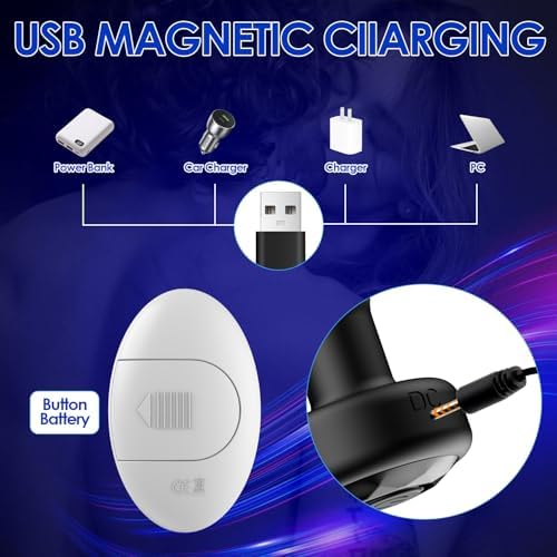 Anal Plug Sex Toys Vibrator – Silicone Butt Plugs Training Kit with Remote Control, 10 Vibration Modes, Prostate Massager for Adults – Black|B0CPSZCJR8