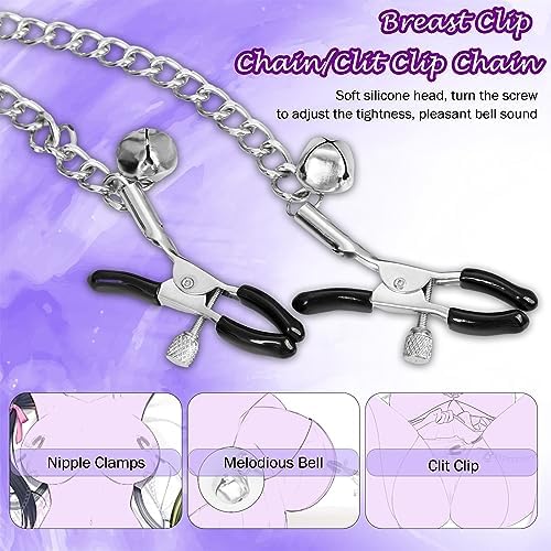 Sex Bondage BDSM Bondaged Restraints Set Adults Sex Toy with Breathable Ball Gag Nipple Clamp Clitoris Clip & Analplug, Wrist Thigh Cuffs Handcuffs Leg Straps & Eye Mask Blindfolds Included|B0CDLFB9Y2