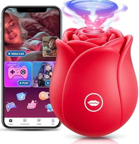 Rose Toy Women Sex Toys - BIG SHOCKED Adult Toys for Women Rose Sex Toy Clit Sucker Sucking Vibrator with 10 Suction Modes Vibrater Dildo Anal Couples Female Adult Toy Dildos Vibrators Jewelry|B0DFLG1JP9