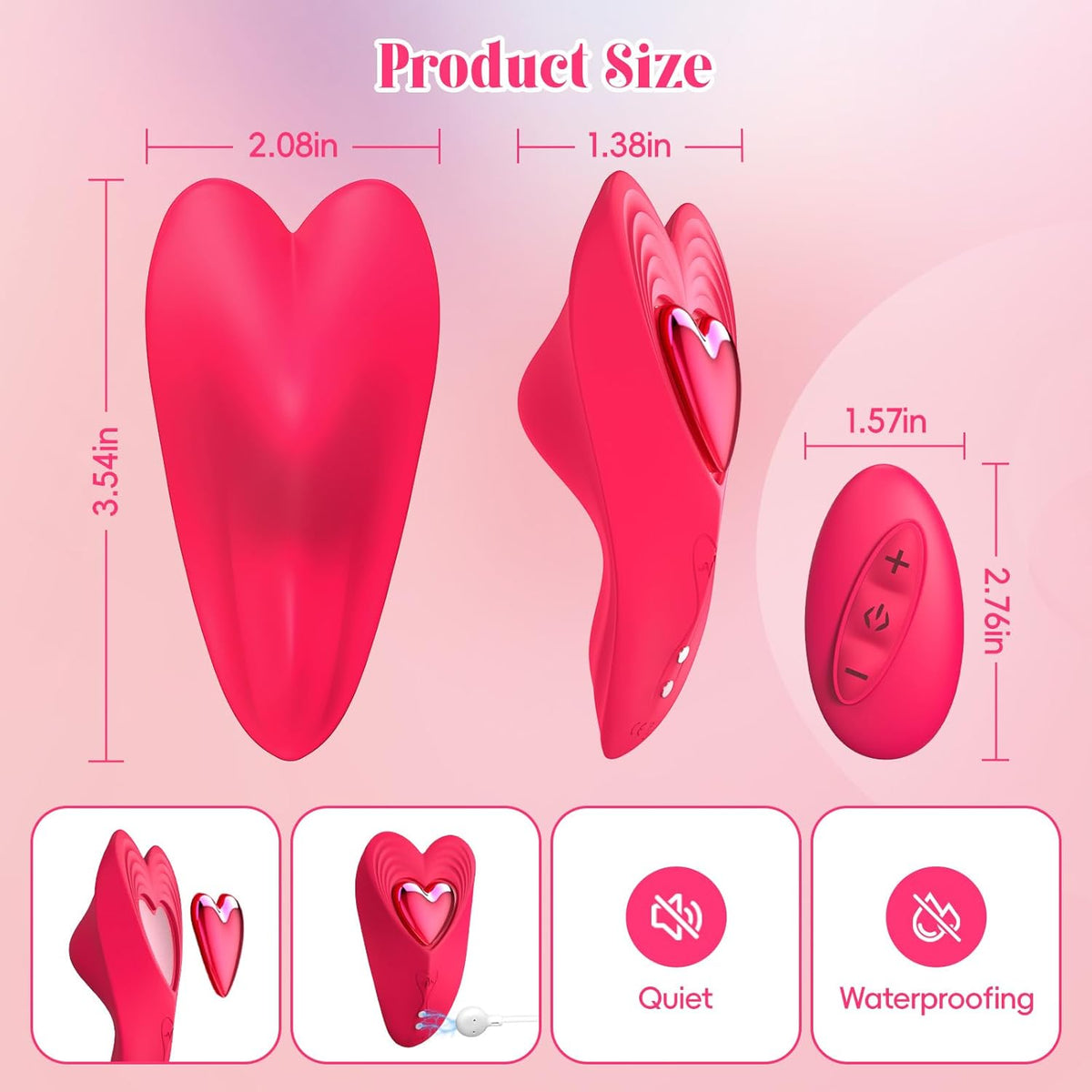 Wearable Smart Wellness Massager with Remote & App Control