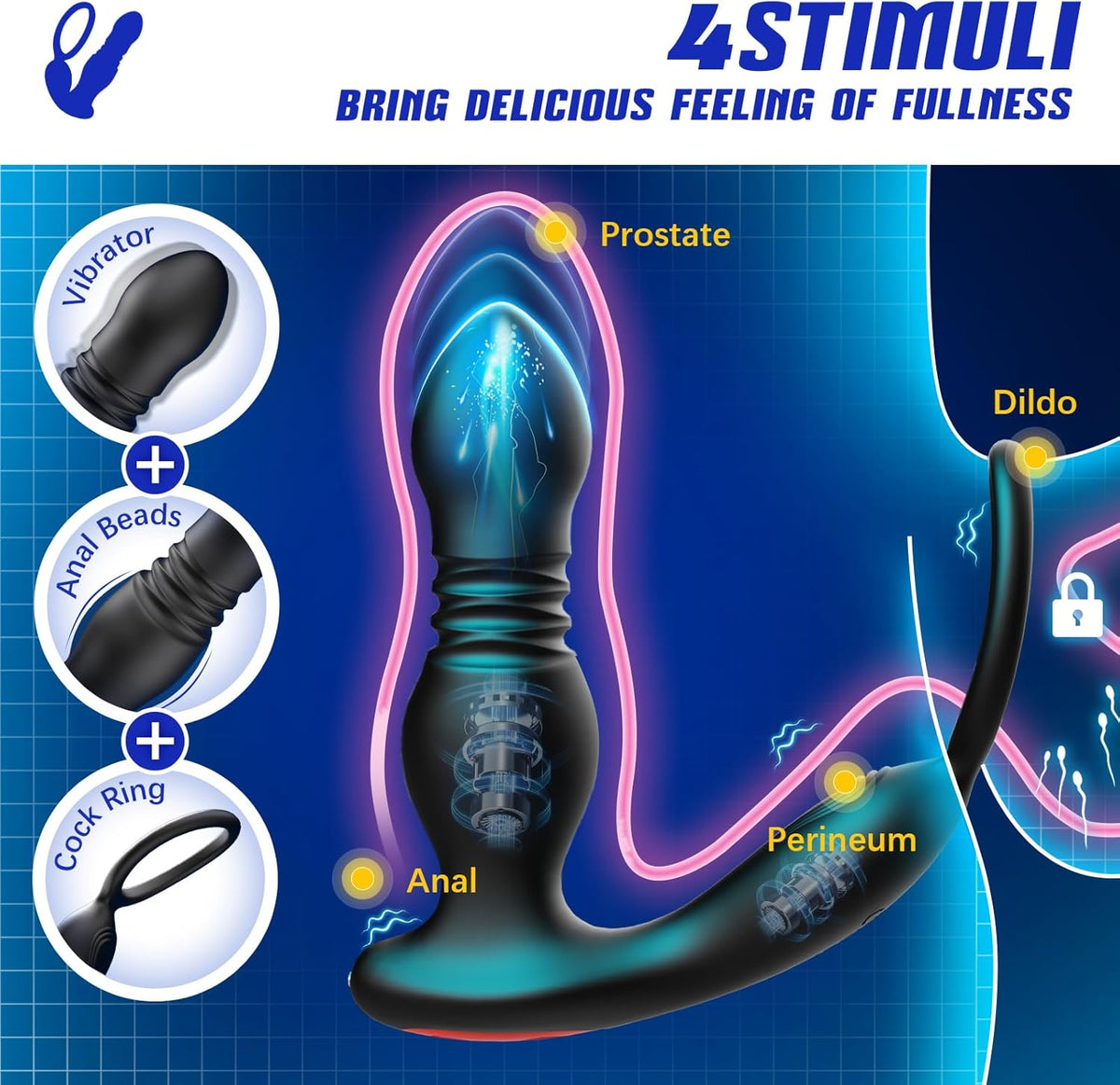 Advanced Dual-Motion Wellness Support Massager