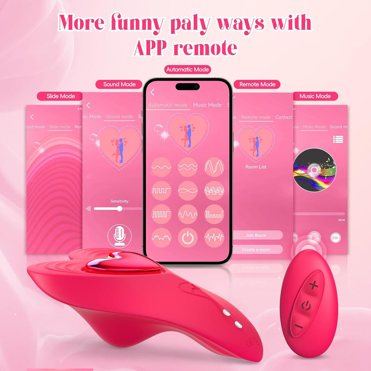 Wearable Smart Wellness Massager with Remote & App Control