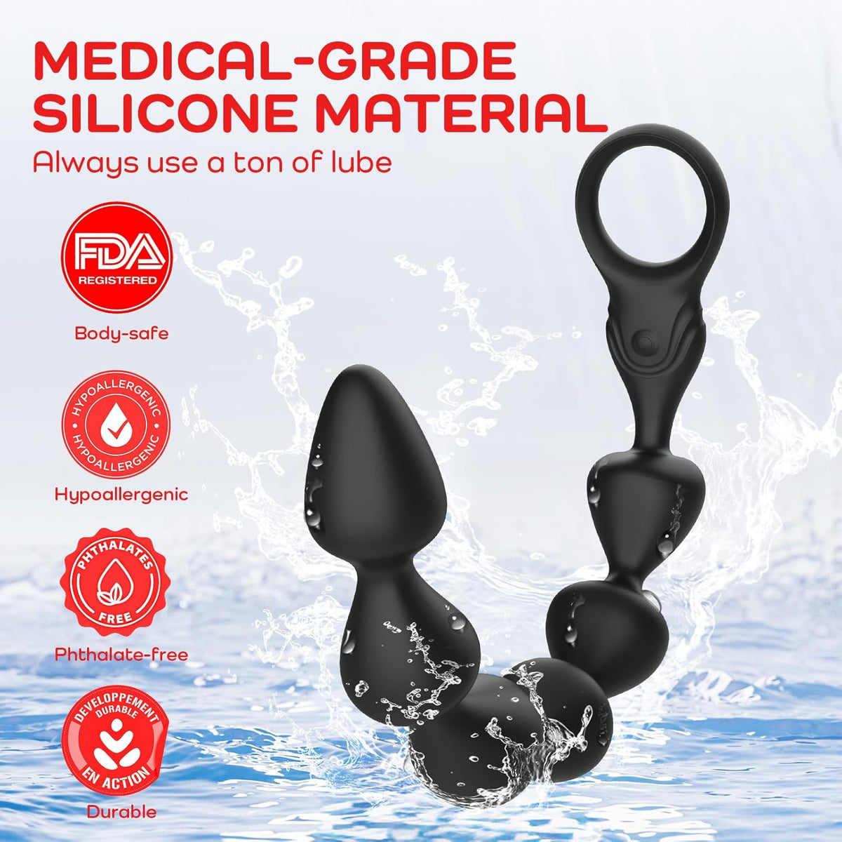 Ultra-Soft Vibrating Wellness Beads
