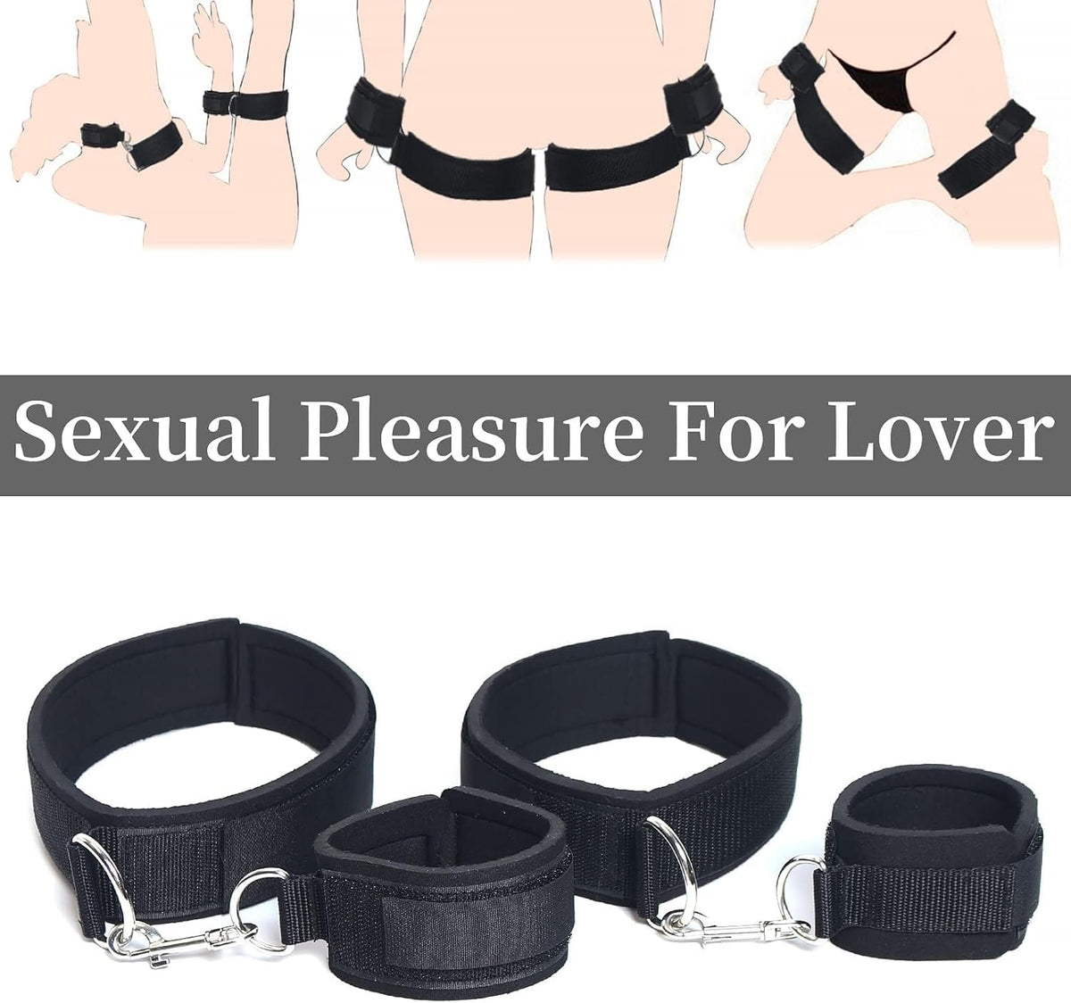 Wrist & Thigh Cuff Set
