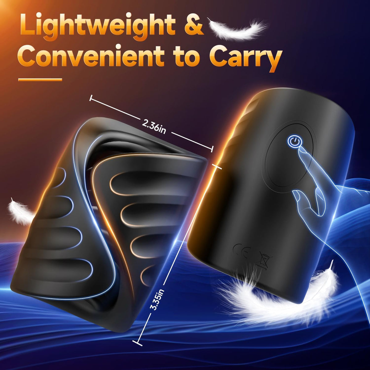 App-Controlled Male Vibrating Massager