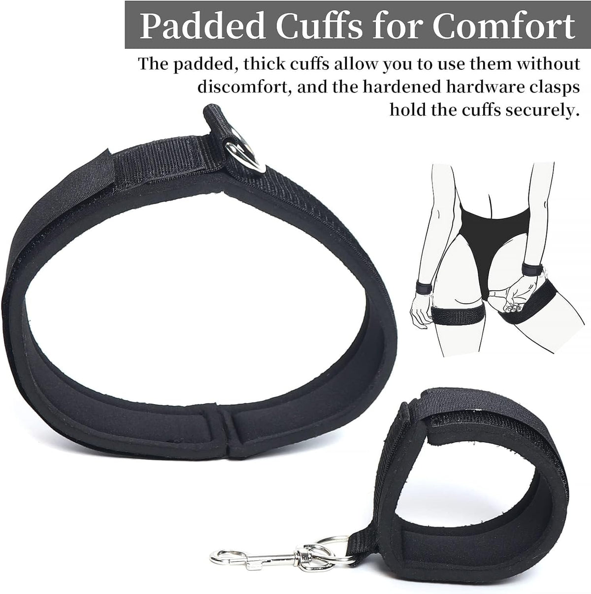 Wrist & Thigh Cuff Set