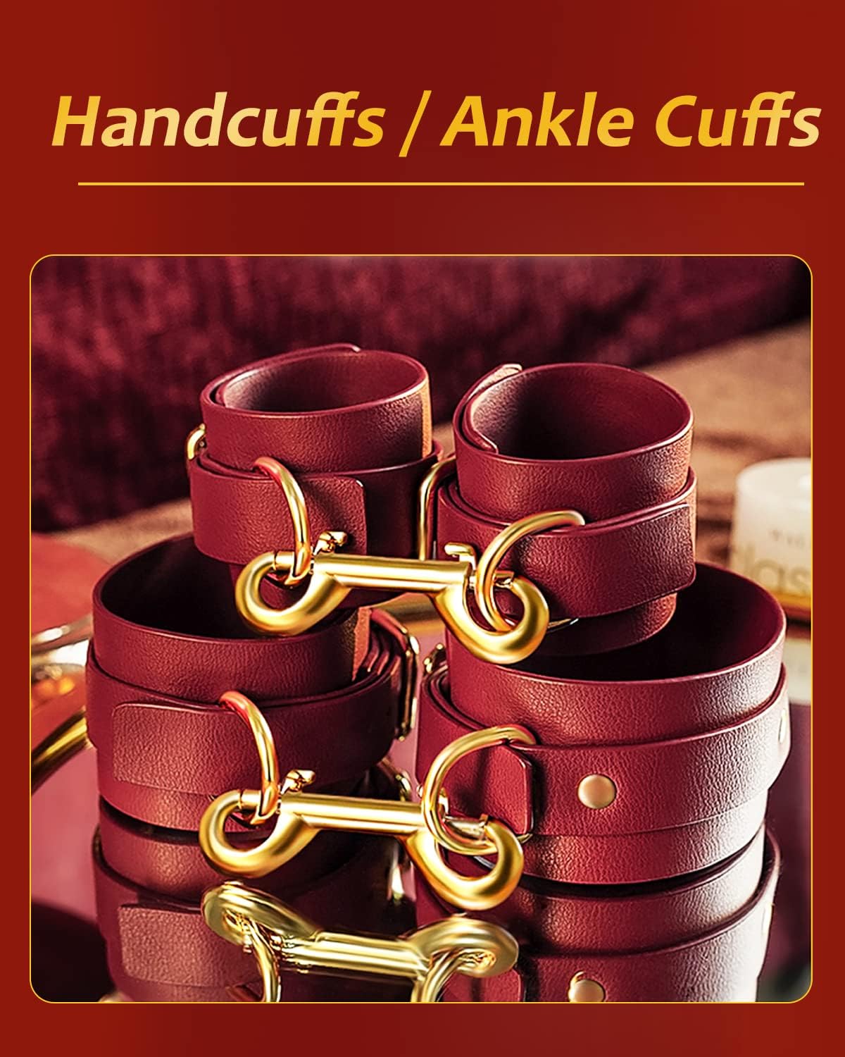 Premium Leather Cuff Collection – 6 Piece