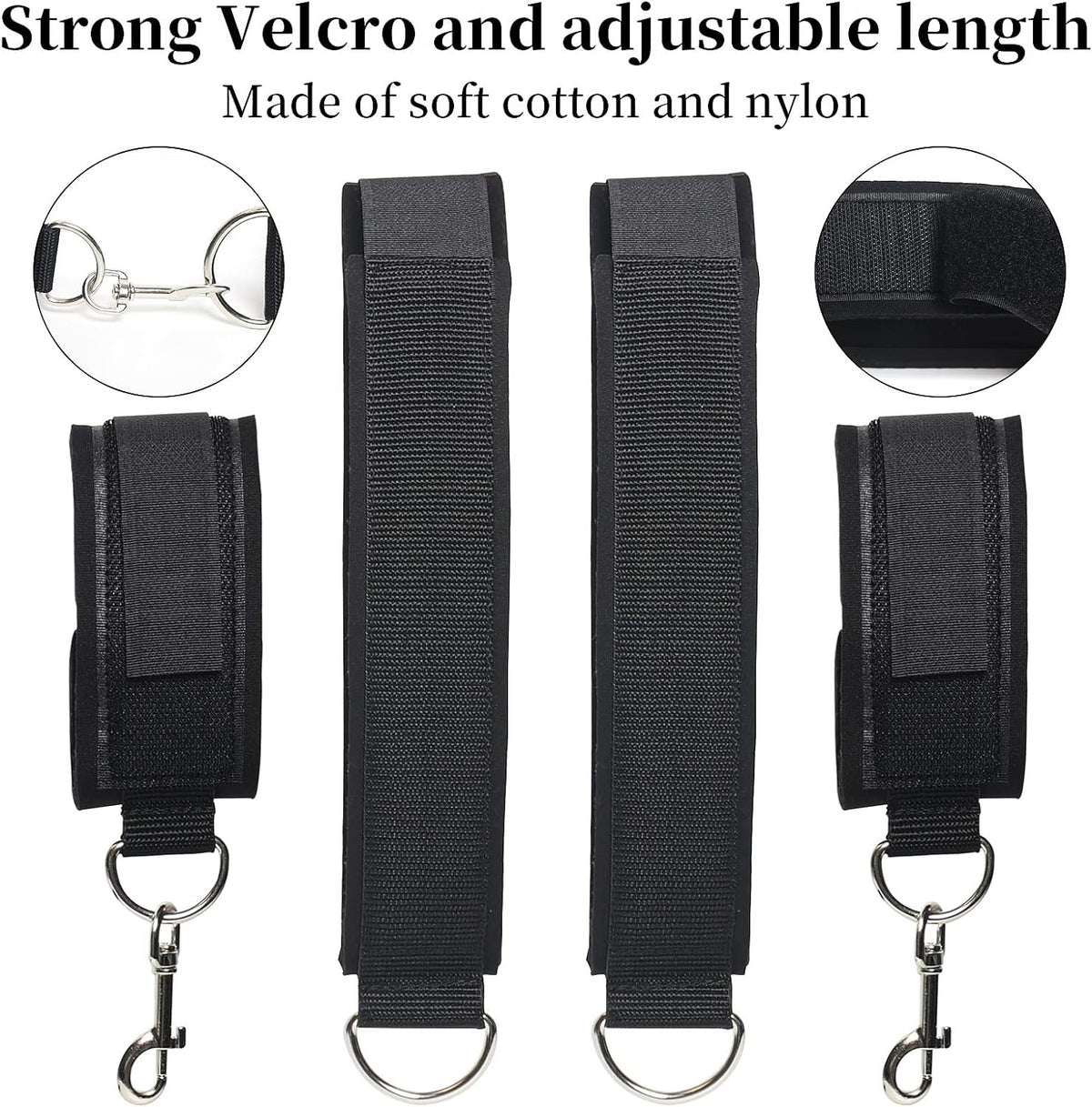 Wrist & Thigh Cuff Set