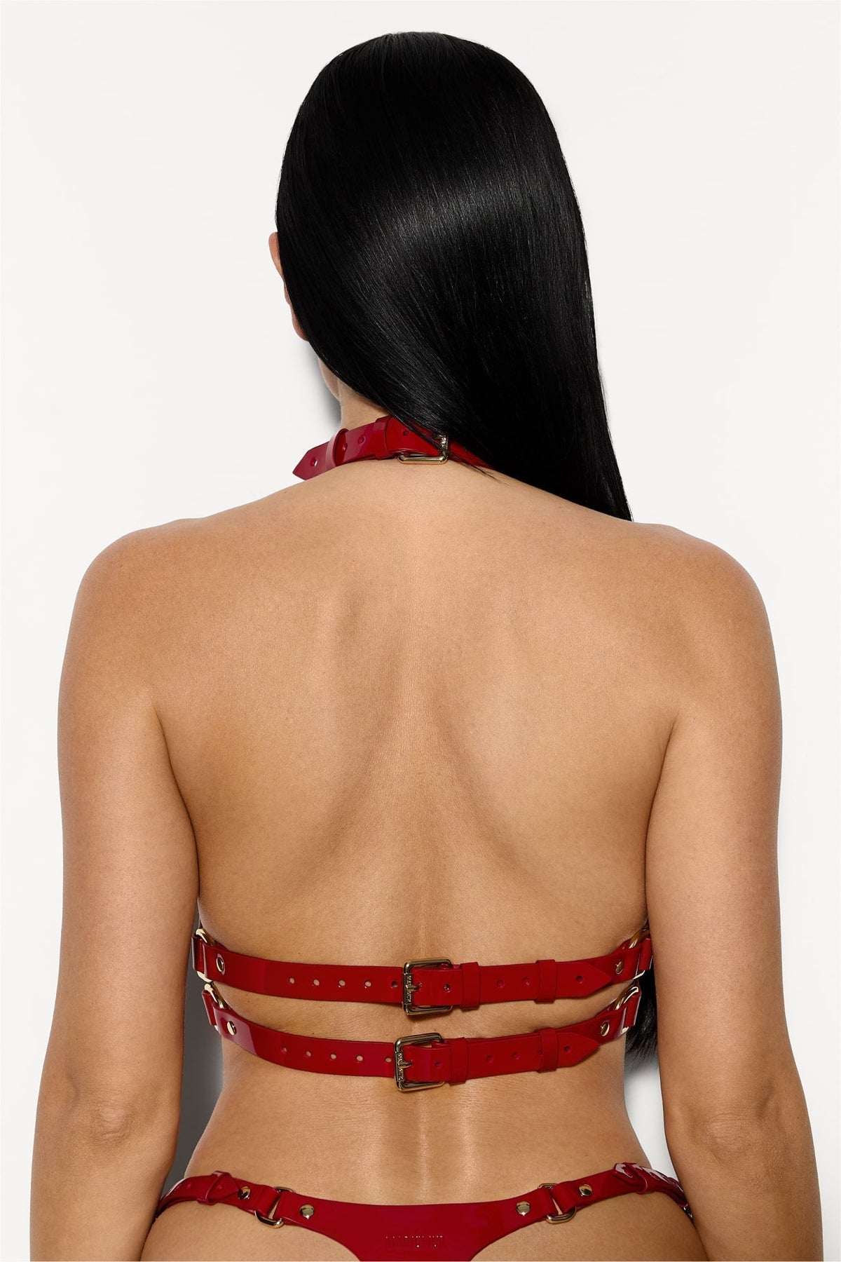 Ari Rouge Leather Set