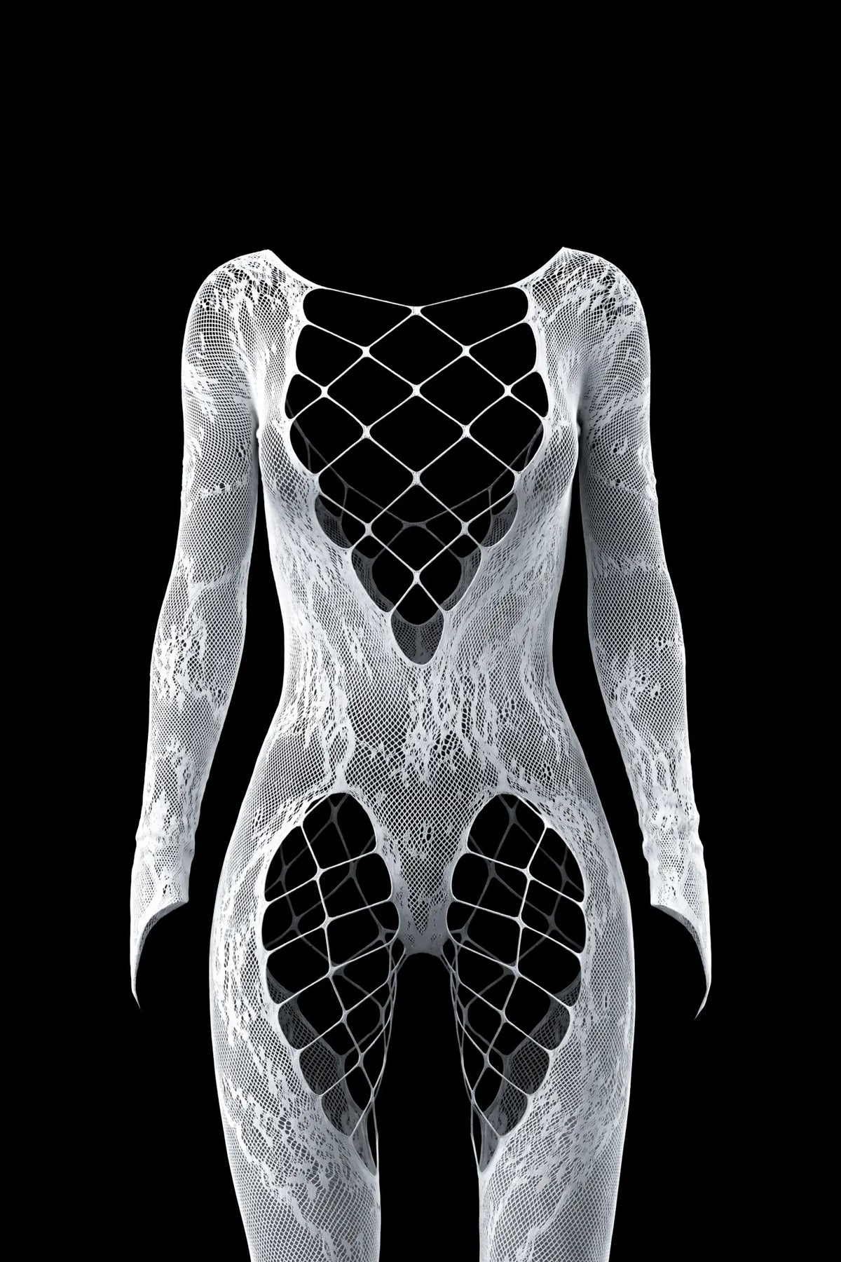 Noirelle Crotchless Catsuit